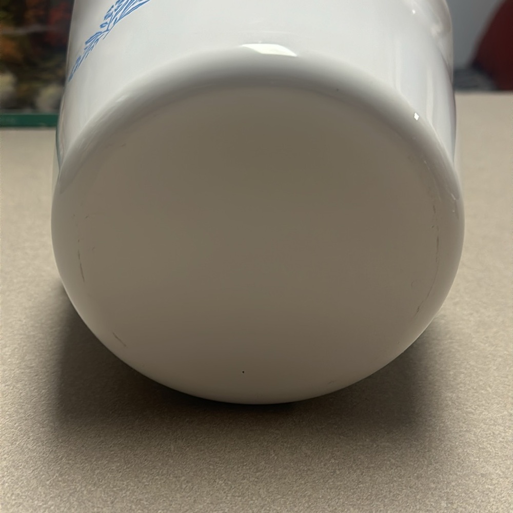 Pyrex Blue Coneflower sauce maker dish with lid and handle 1 quart. Never used. - Picture 9 of 15